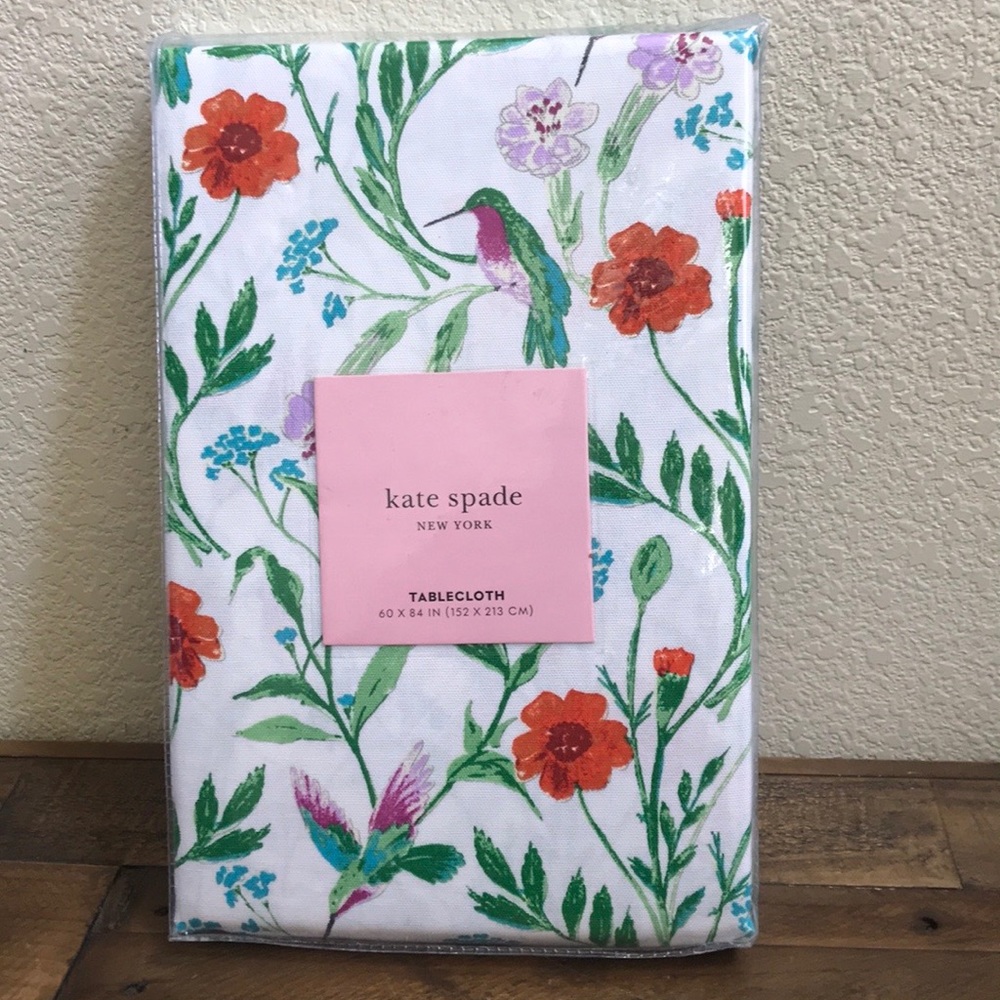 Kate spade tablecloth 60”x84”